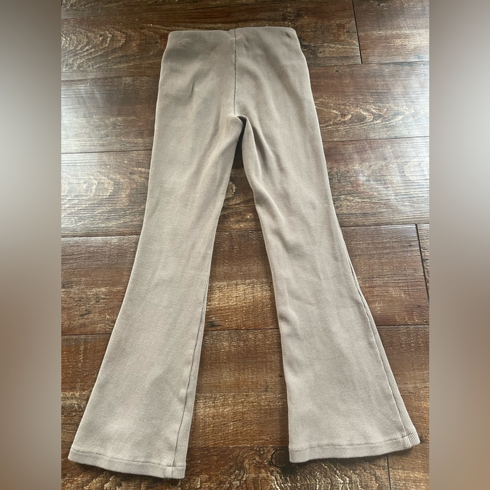 COPY - Flared Ribbed Leggings